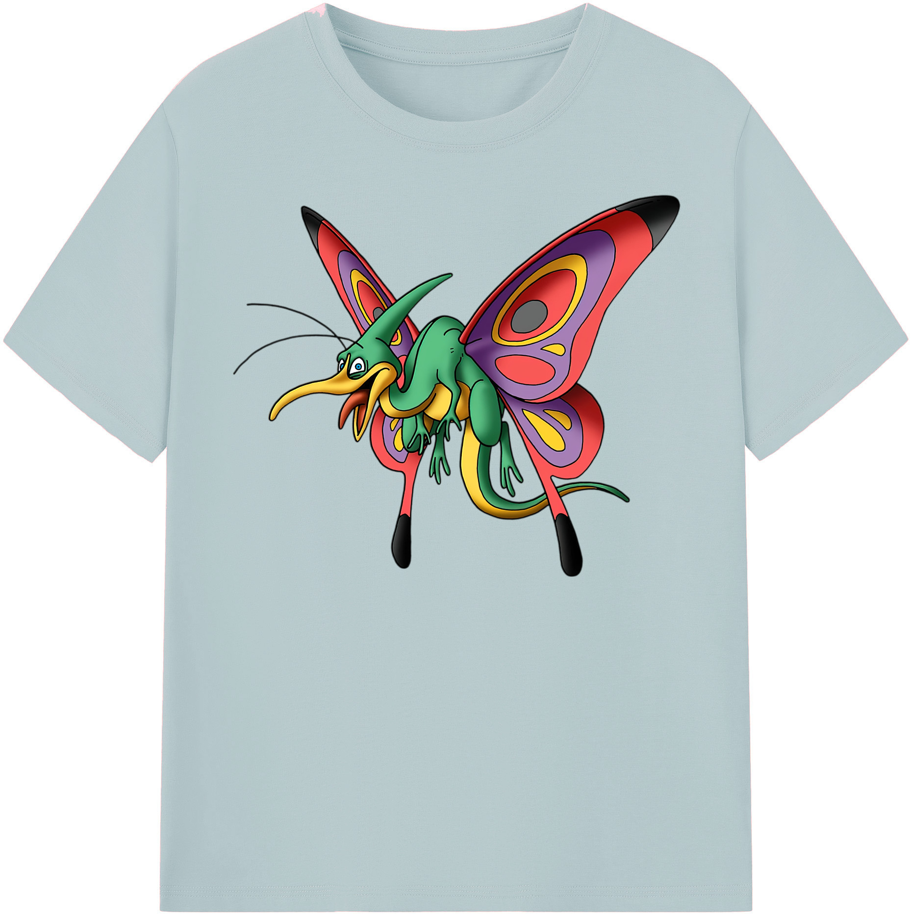 （画像用） ドラゴンクエスト Doragon Kuesuto Dragon Quest 綿100％半袖Tシャツ（フロントプリント）